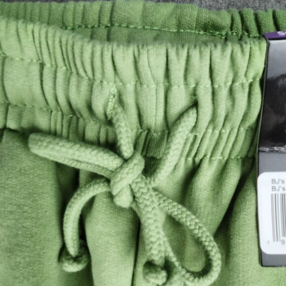 Freeze NY Peanuts Women S Fleece Jogger Tonal Embroidery Green NWT - Picture 4 of 15